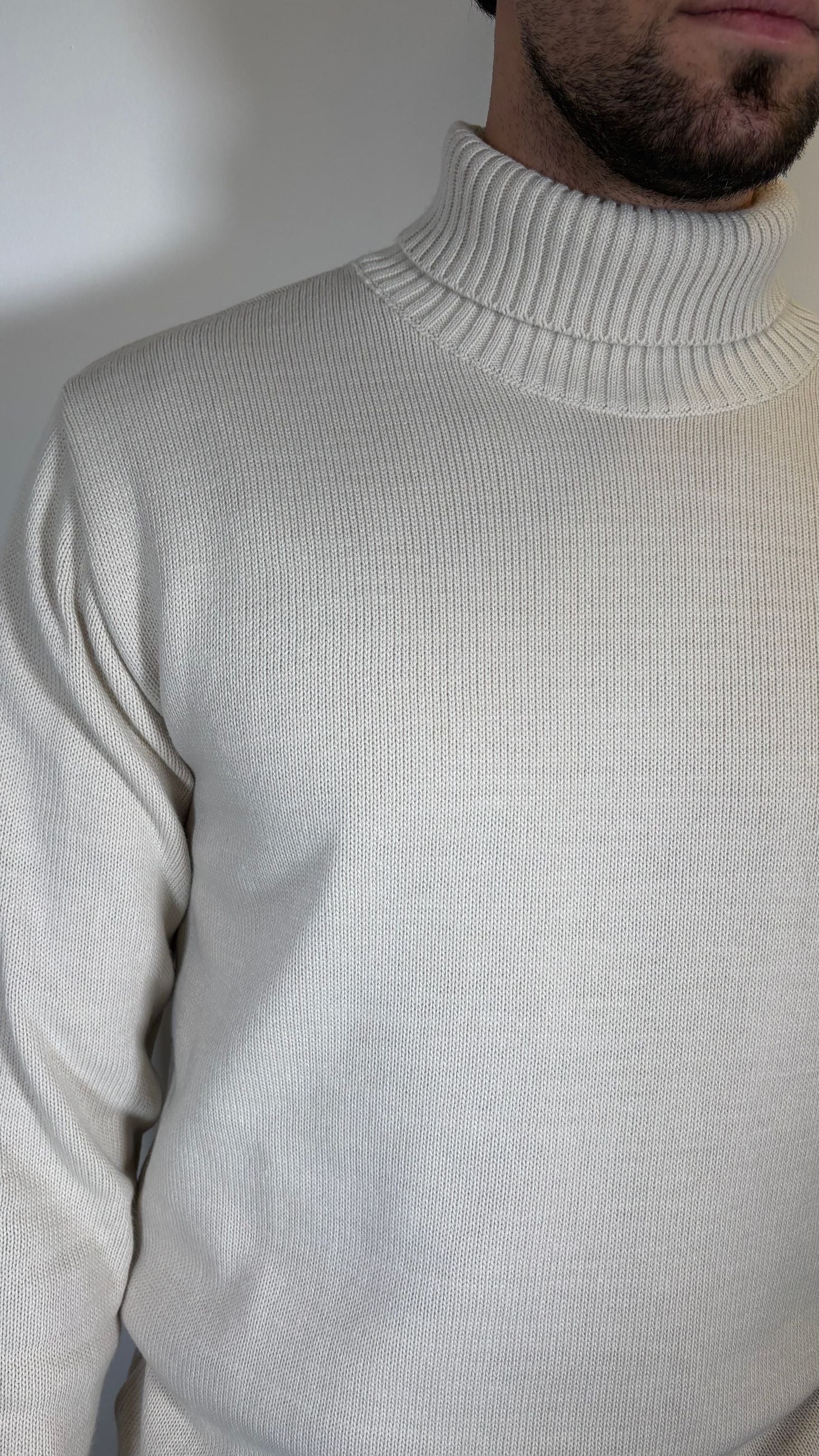 DOLCEVITA IN LANA BIANCO LATTE - ALESSANDRO GILLES