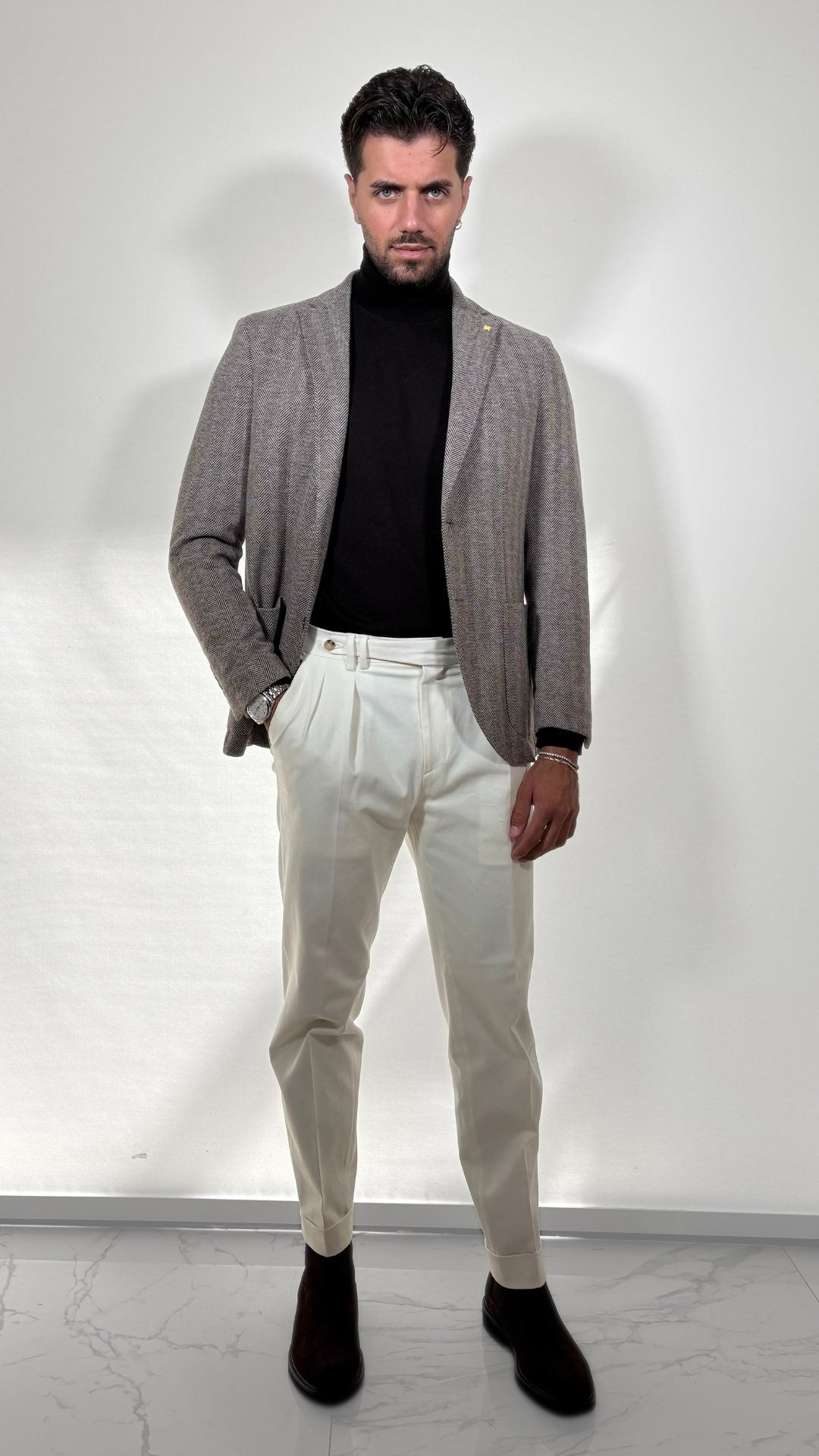 GIACCA SPIGATA UOMO / ALESSANDRO GILLES