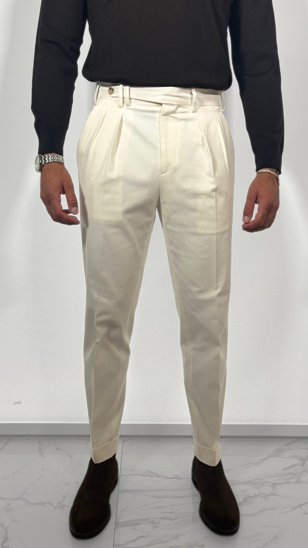 PANTALONE 2 PINCES - ALESSANDRO GILLES