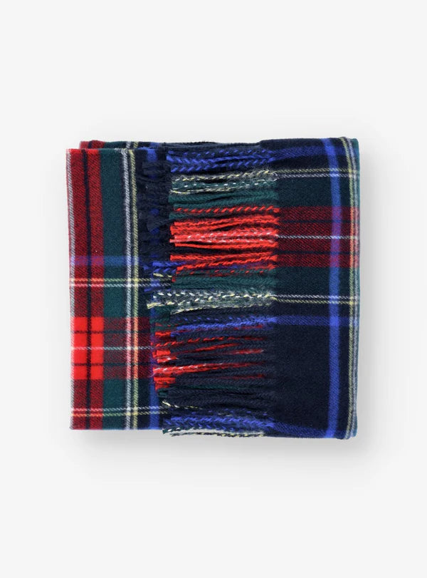 SCIARPA SCOZZESE IN MISTO LANA - ANTONIO FUSARO