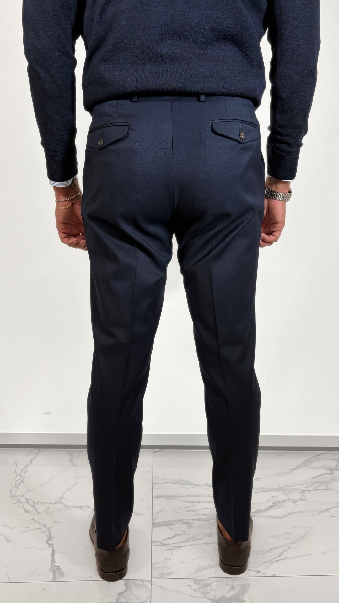 PANTALONE CON PINCES - ALESSANDRO GILLES