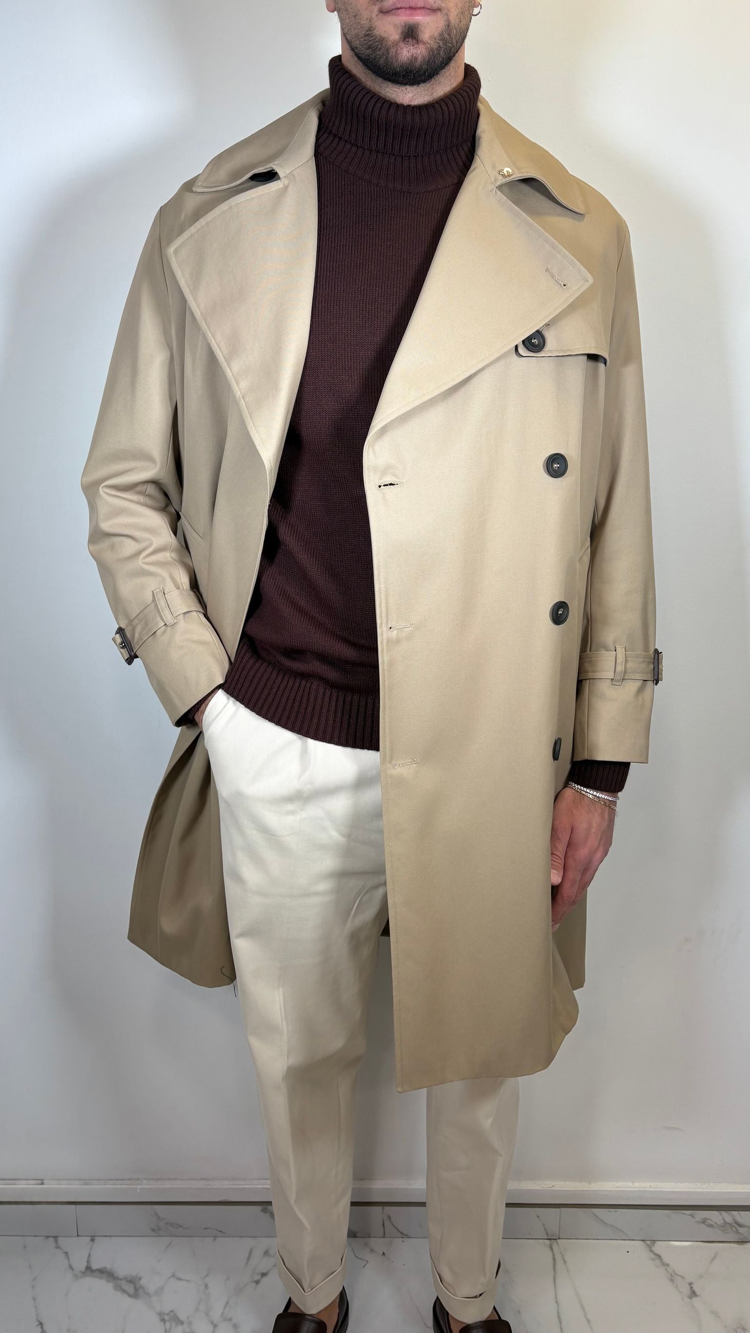 TRENCH DOPPIO PETTO - ALESSANDRO GILLES