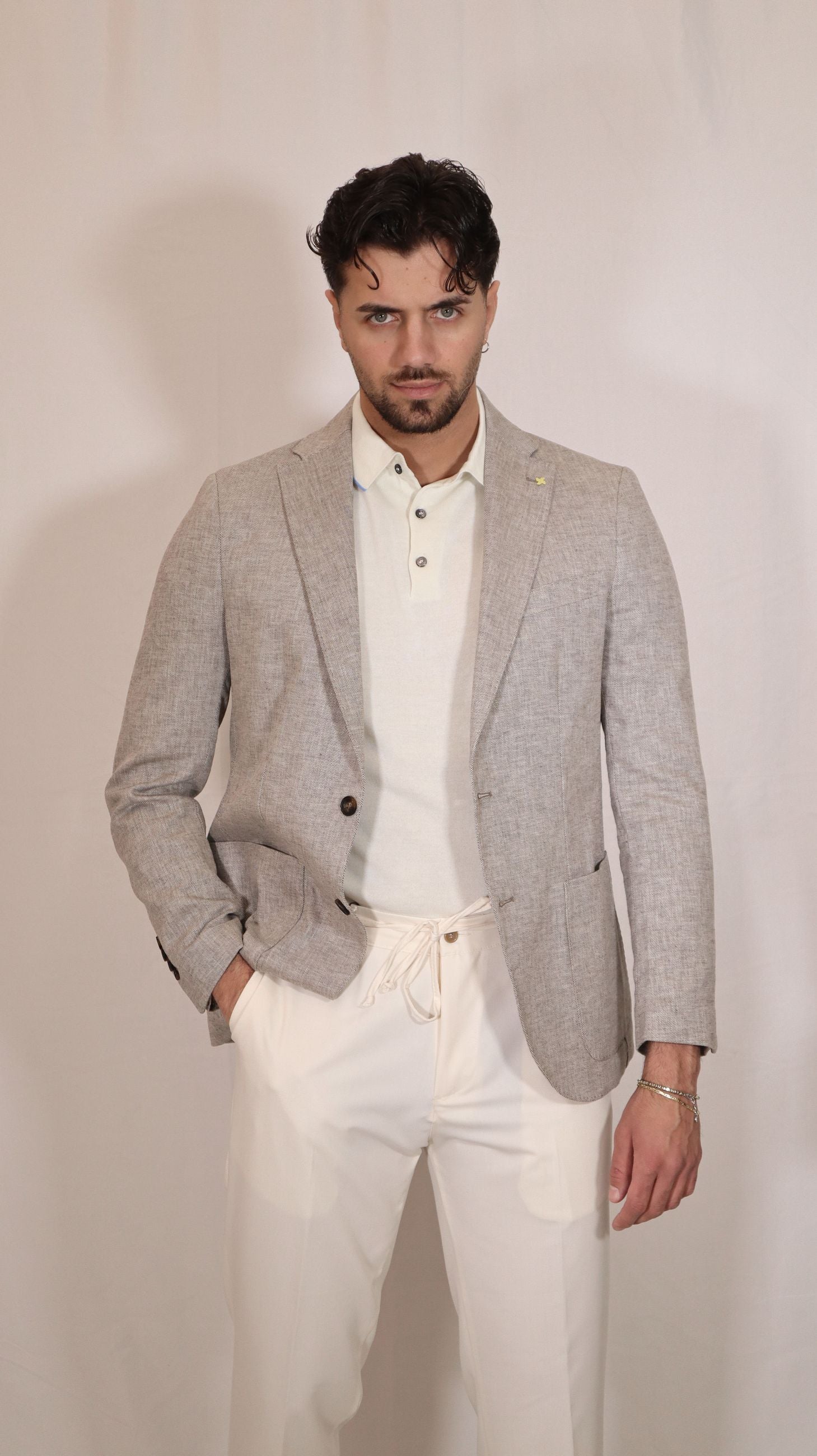 GIACCA COTONE E LINO  - ALESSANDRO GILLES