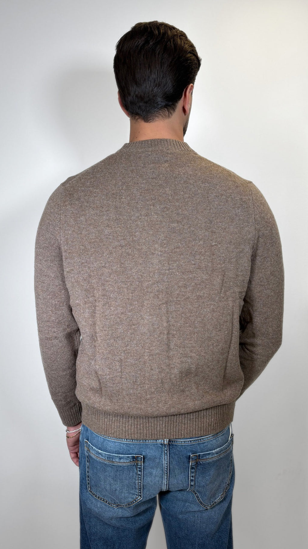 CARDIGAN UOMO IN MISTO LANA CON BOTTONI - ANTONIO FUSARO