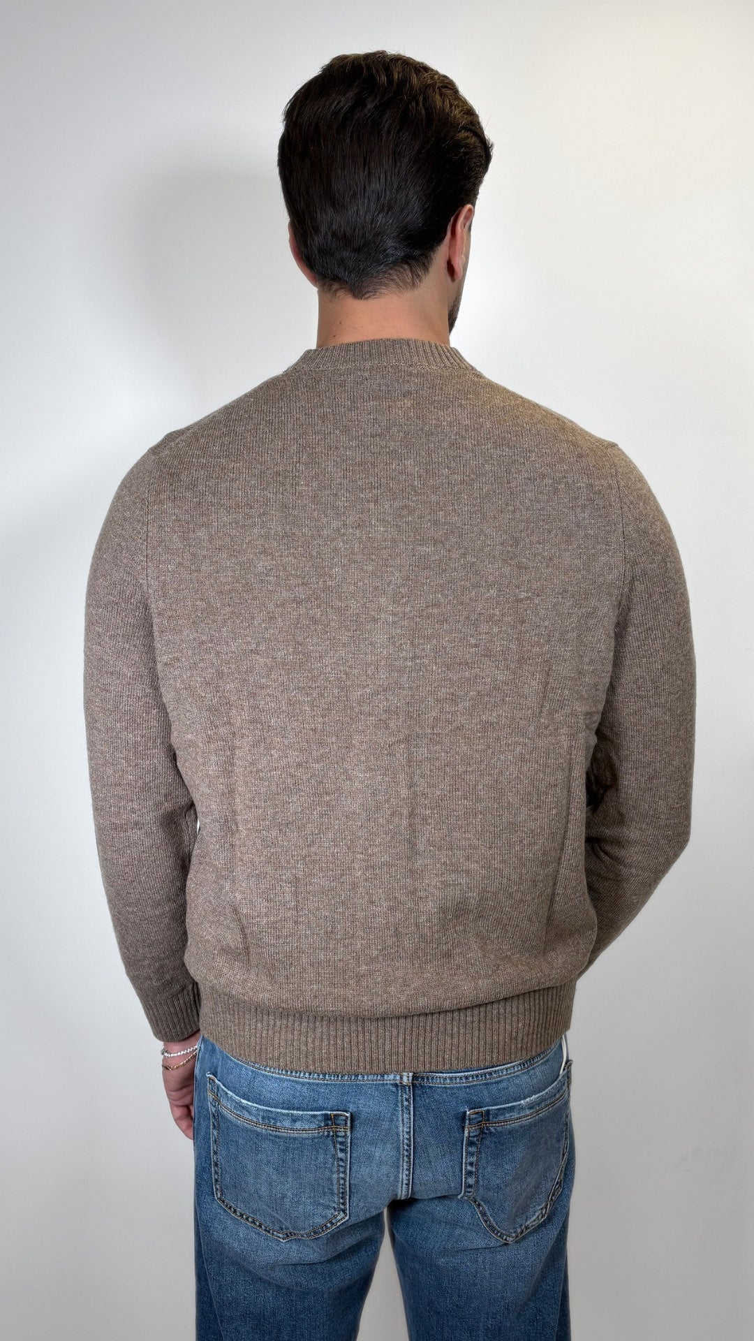 CARDIGAN UOMO IN MISTO LANA CON BOTTONI - ANTONIO FUSARO