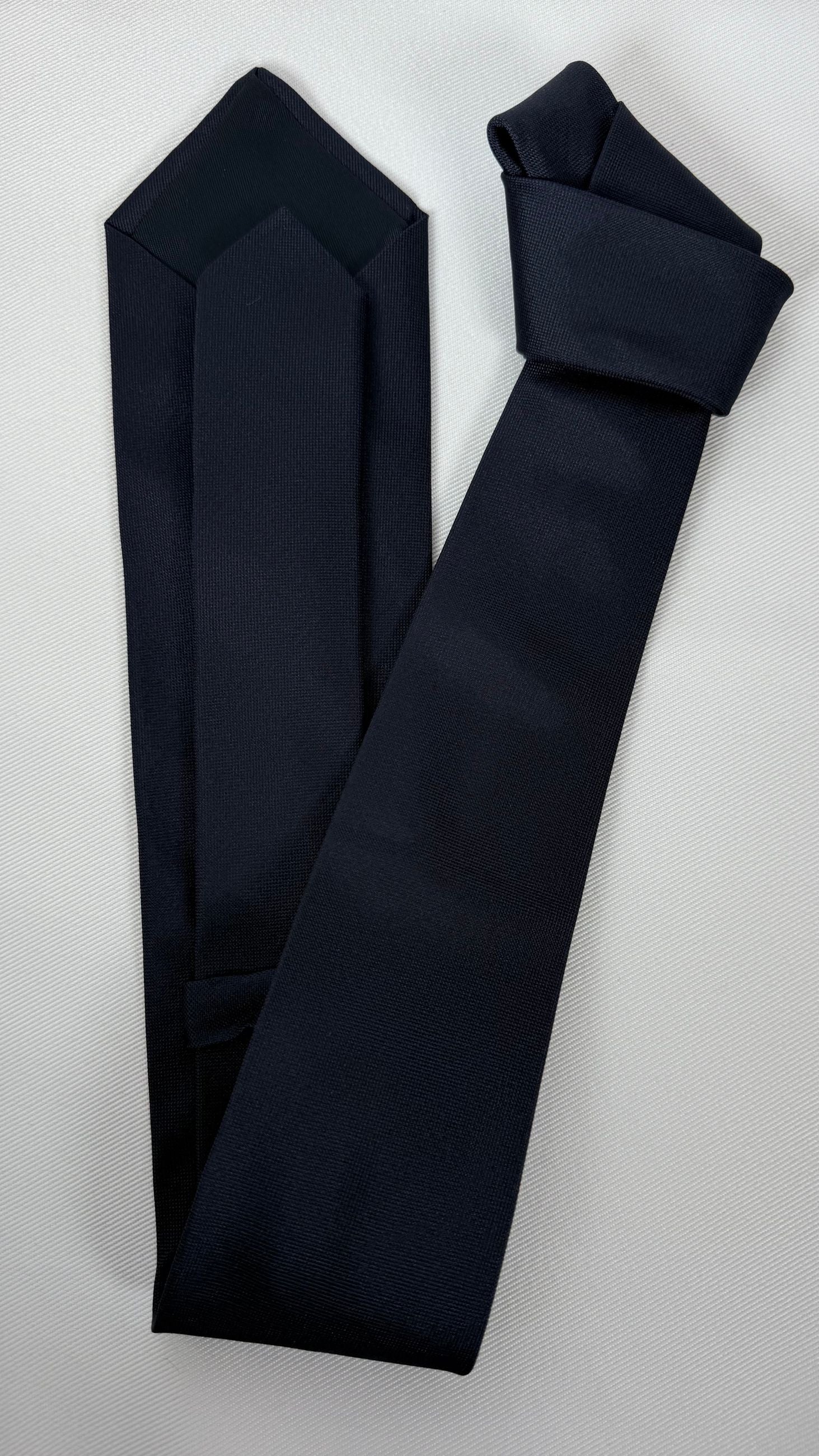 CRAVATTA 100% SETA  JACAI TINTA UNITA - UMBERTO FORNARI