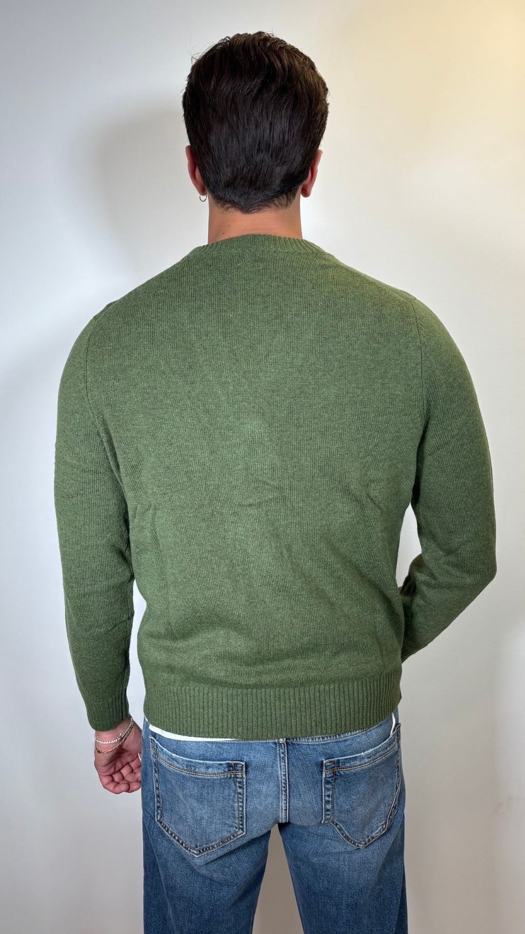 CARDIGAN UOMO IN MISTO LANA CON BOTTONI - ANTONIO FUSARO