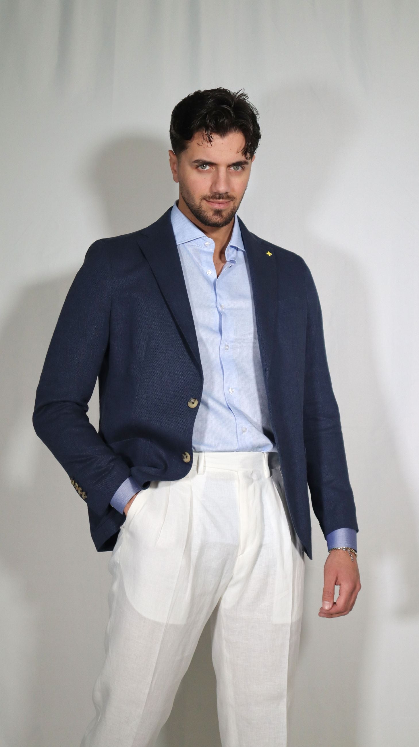 GIACCA COTONE E LINO  - ALESSANDRO GILLES