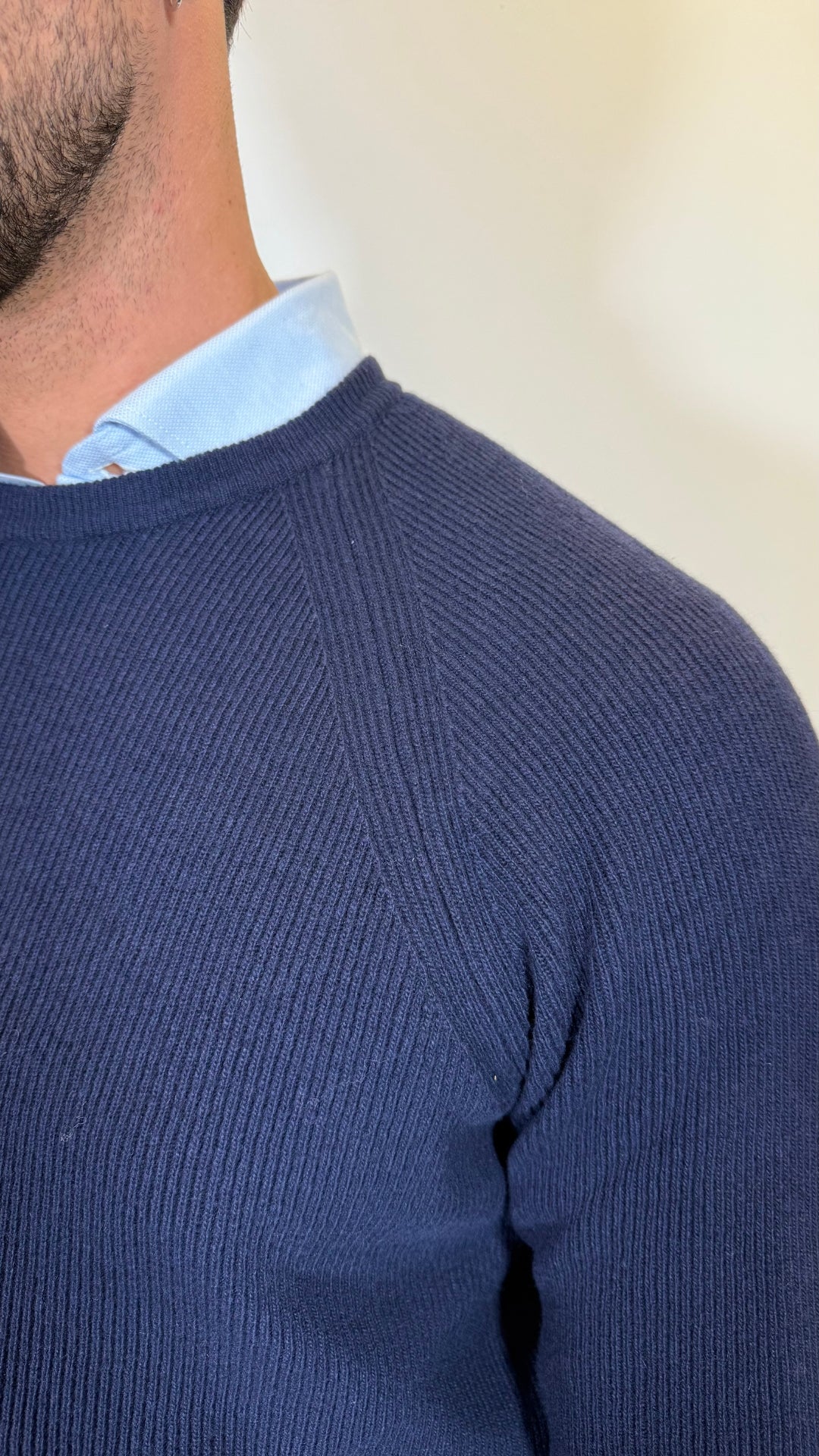 MAGLIA COSTA INGLESE CASHMERE BLAND - ANTONIO FUSARO