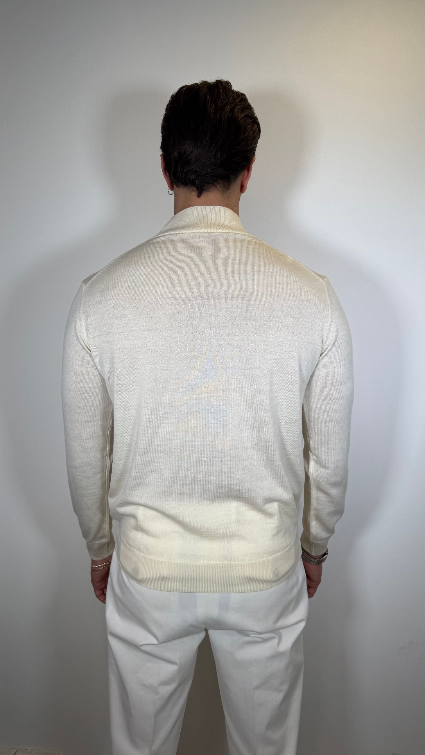 LUPETTO IN PURA LANA - PANNA