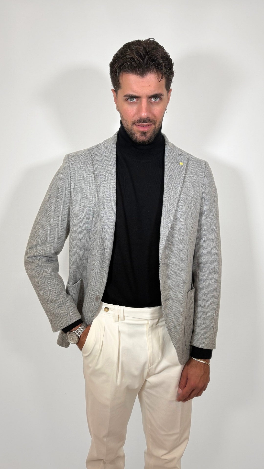 GIACCA SPIGATA UOMO / ALESSANDRO GILLES