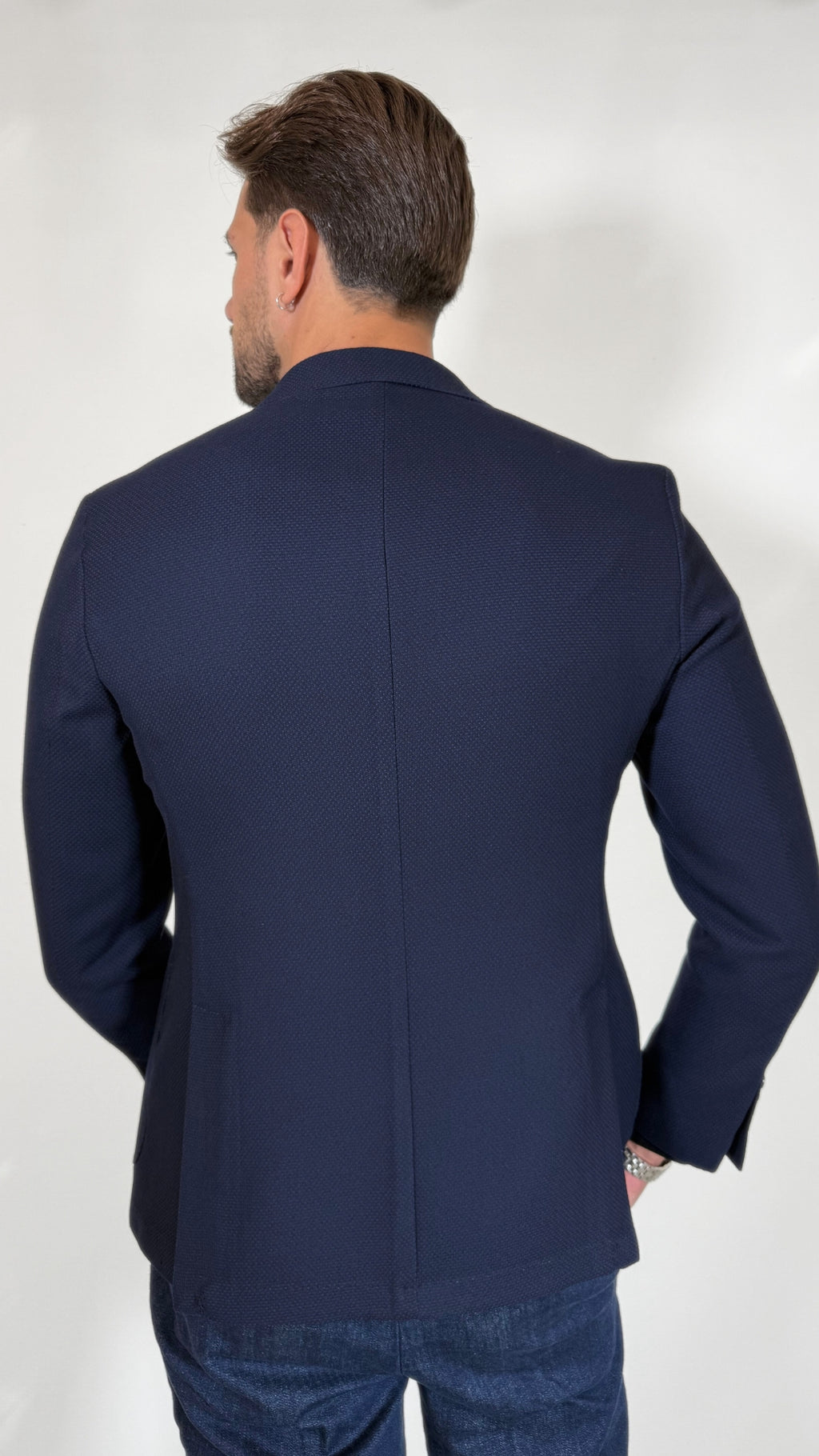 BLAZER DOPPIO PETTO BLU- ALESSANDRO GILLES