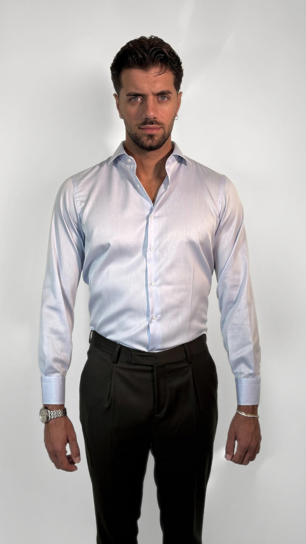 CAMICIA 100% COTONE NO STIRO - VIPA