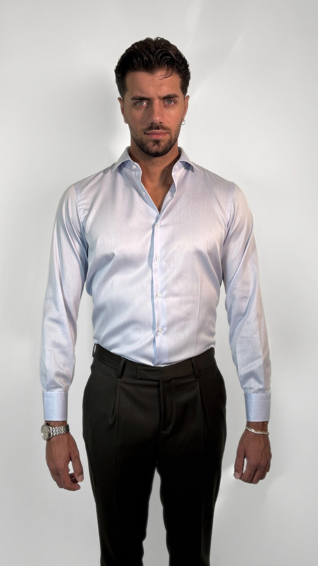 CAMICIA 100% COTONE NO STIRO - VIPA