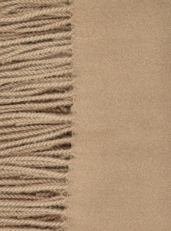 SCIARPA TINTA UNITA MISTO LANA - ANTONIO FUSARO