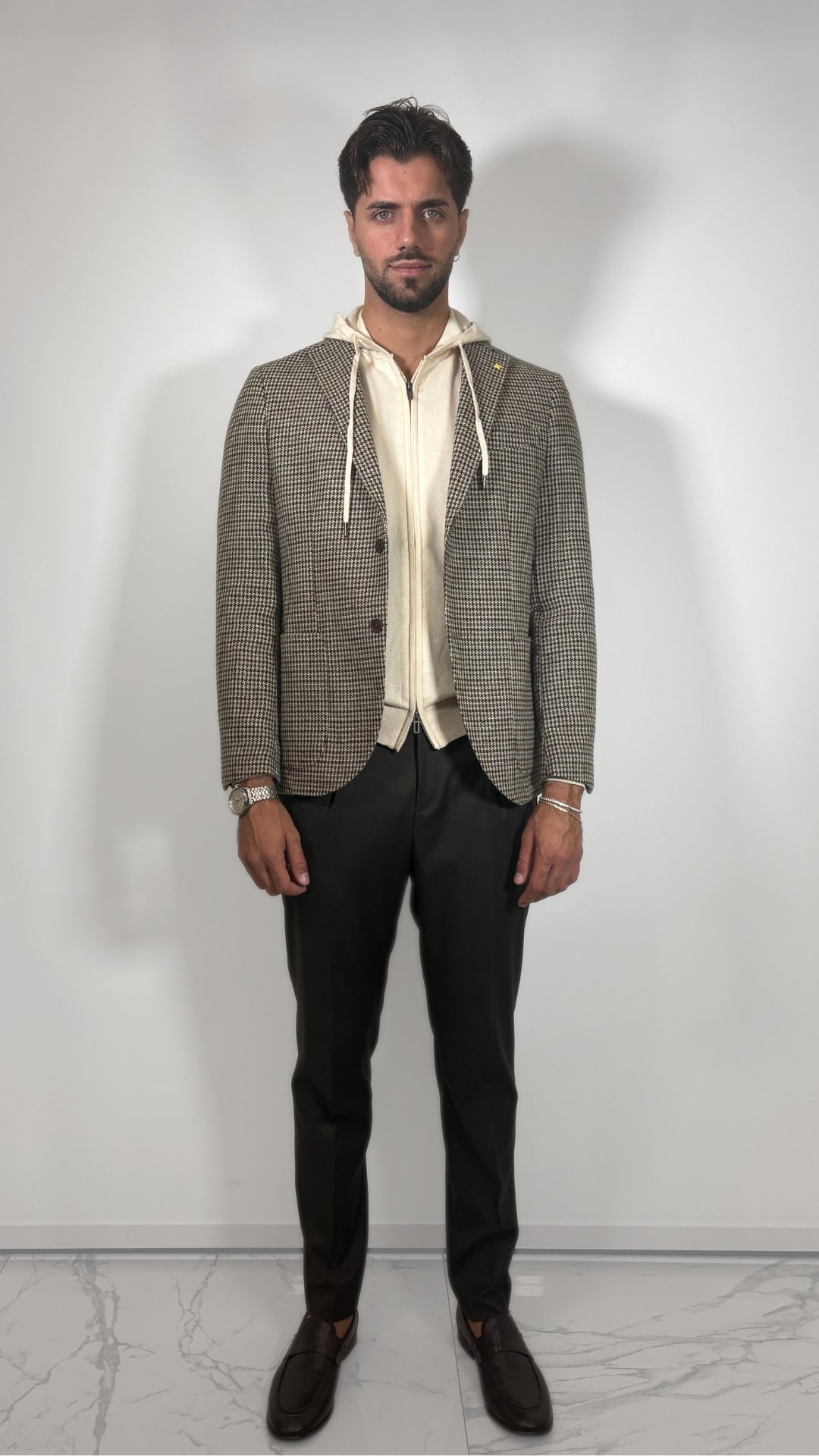 PANTALONE CON PINCES - ALESSANDRO GILLES