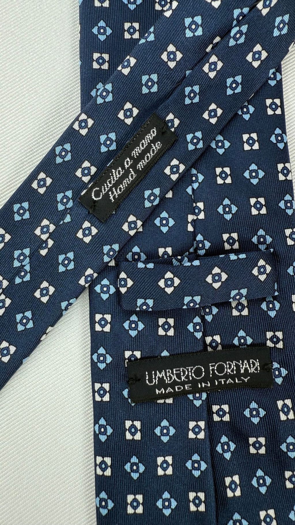 CRAVATTA SARTORIALE IN SETA - UMBERTO FORNARI