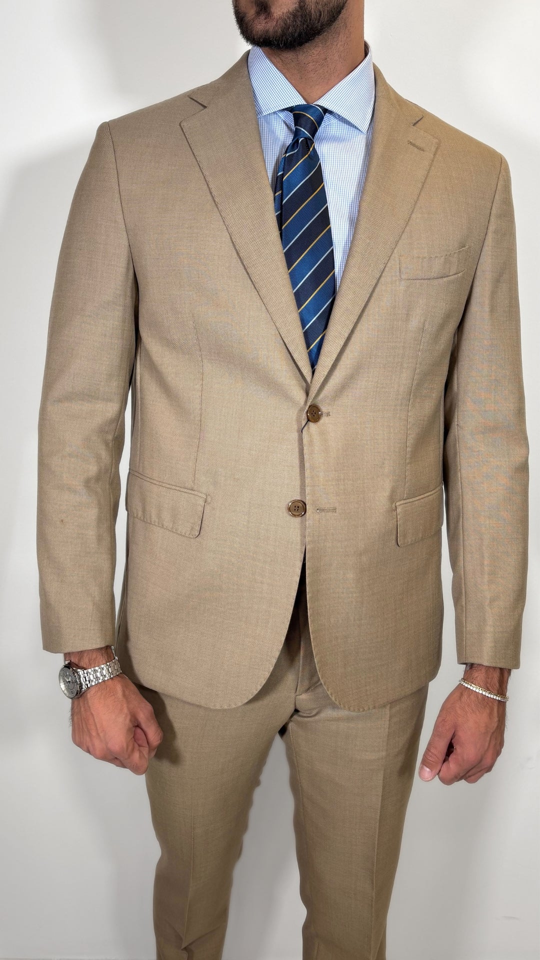 ABITO UOMO IN LANA GRISAGLIA - ANTONIO FUSARO