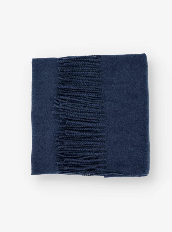 SCIARPA TINTA UNITA MISTO LANA - ANTONIO FUSARO