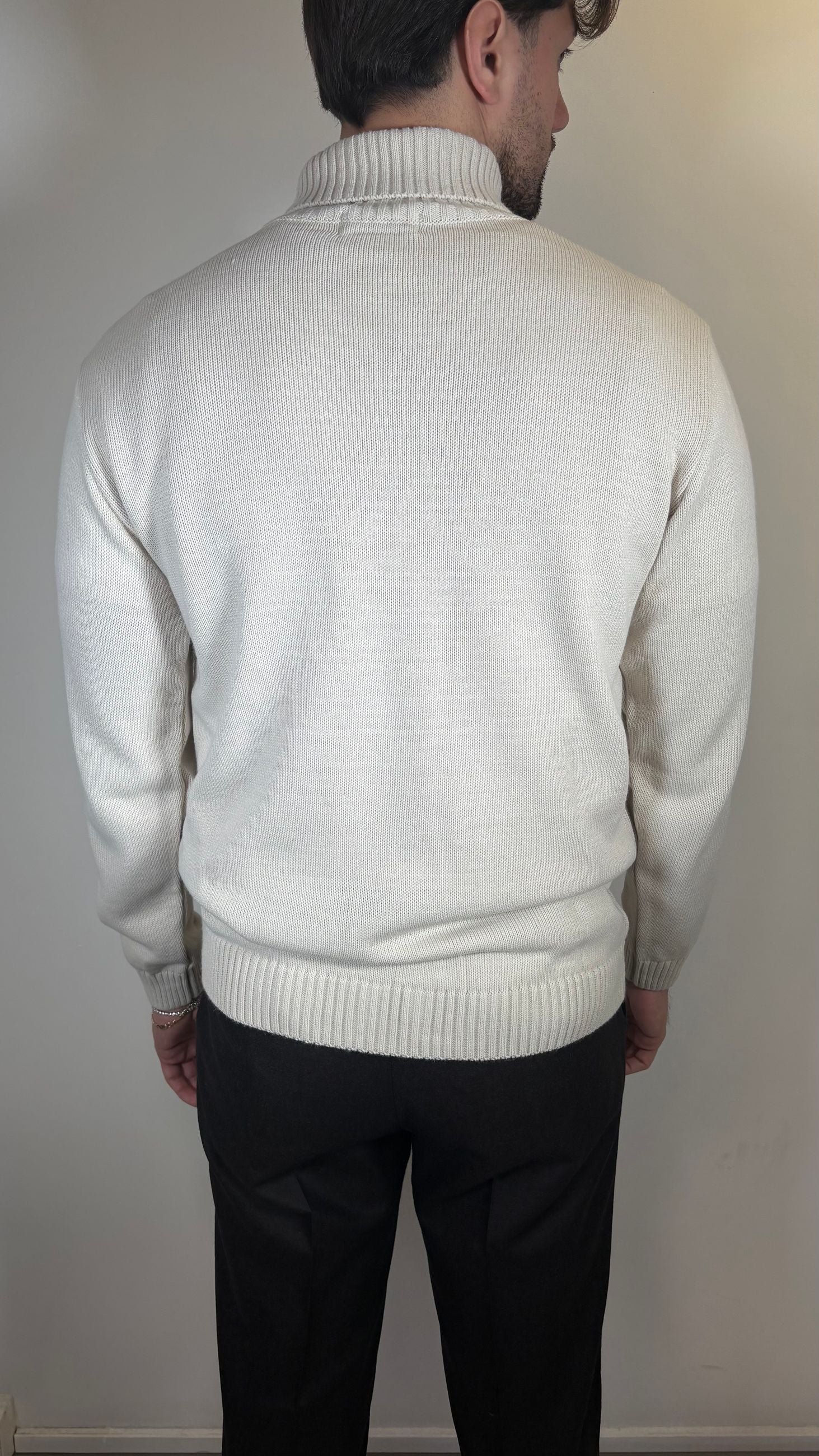 DOLCEVITA IN LANA BIANCO LATTE - ALESSANDRO GILLES