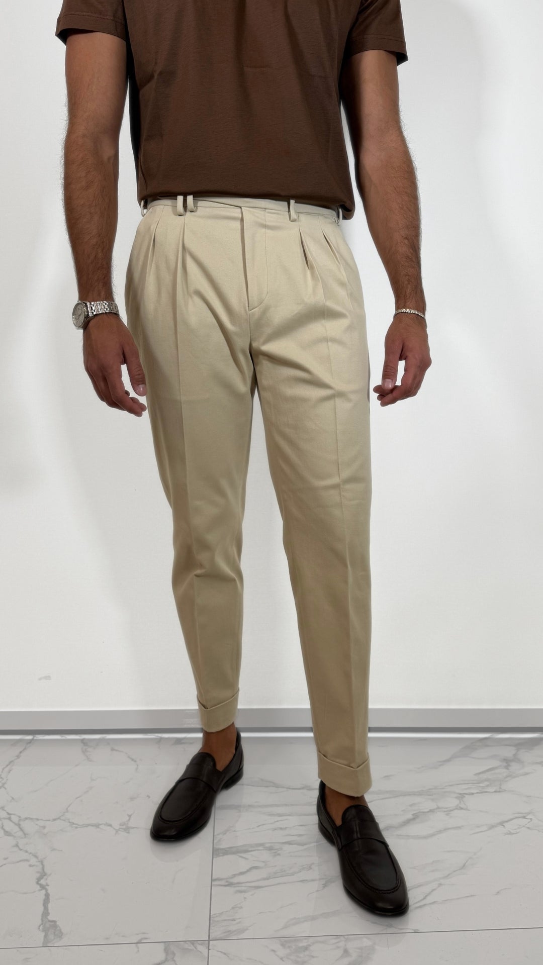 PANTALONE  2 PINCES - ALESSANDRO GILLES