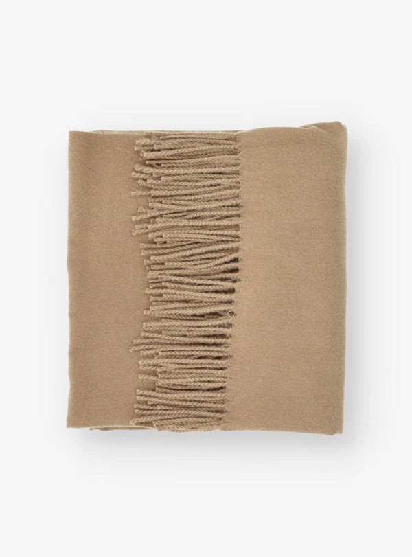 SCIARPA TINTA UNITA MISTO LANA - ANTONIO FUSARO