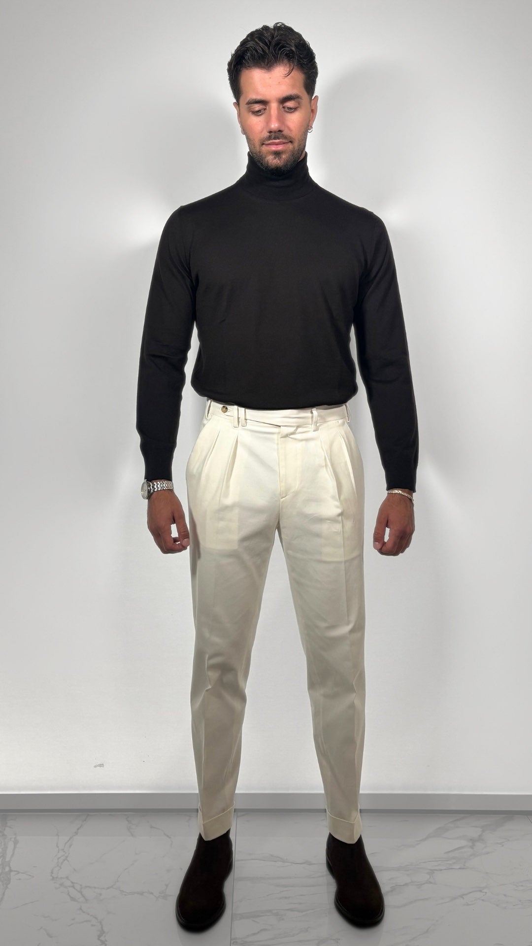 PANTALONE 2 PINCES - ALESSANDRO GILLES