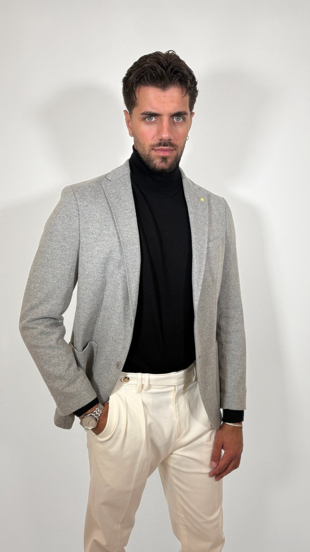 GIACCA SPIGATA UOMO / ALESSANDRO GILLES