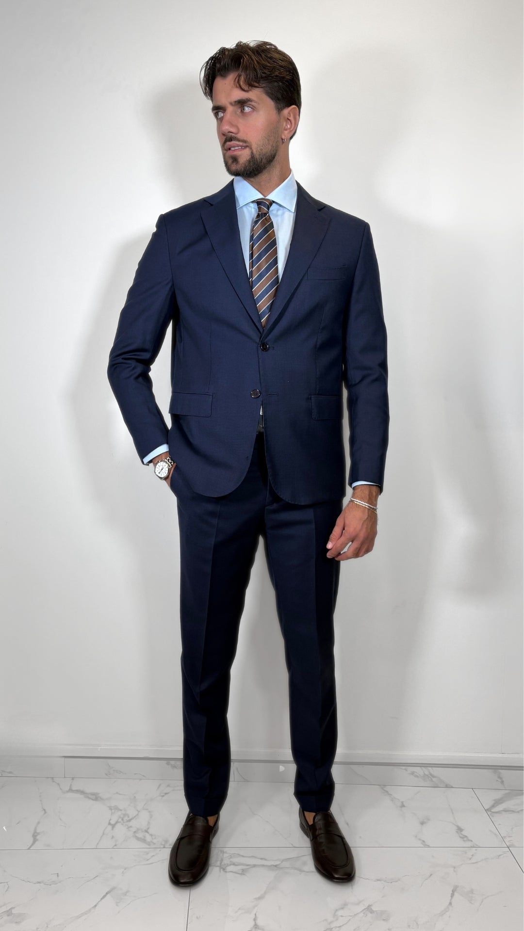 ABITO UOMO IN LANA GRISAGLIA - ANTONIO FUSARO