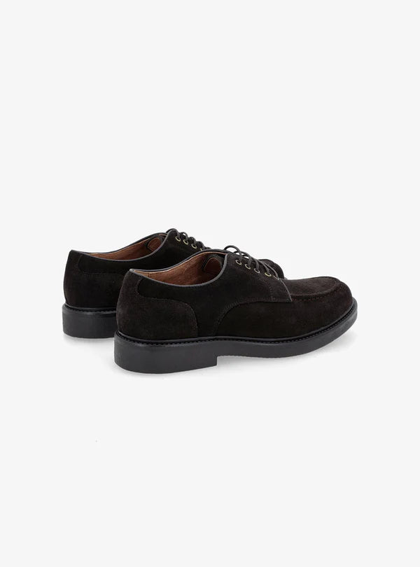 SCARPA UOMO DERBY IN CAMOSCIO - ANTONIO FUSARO