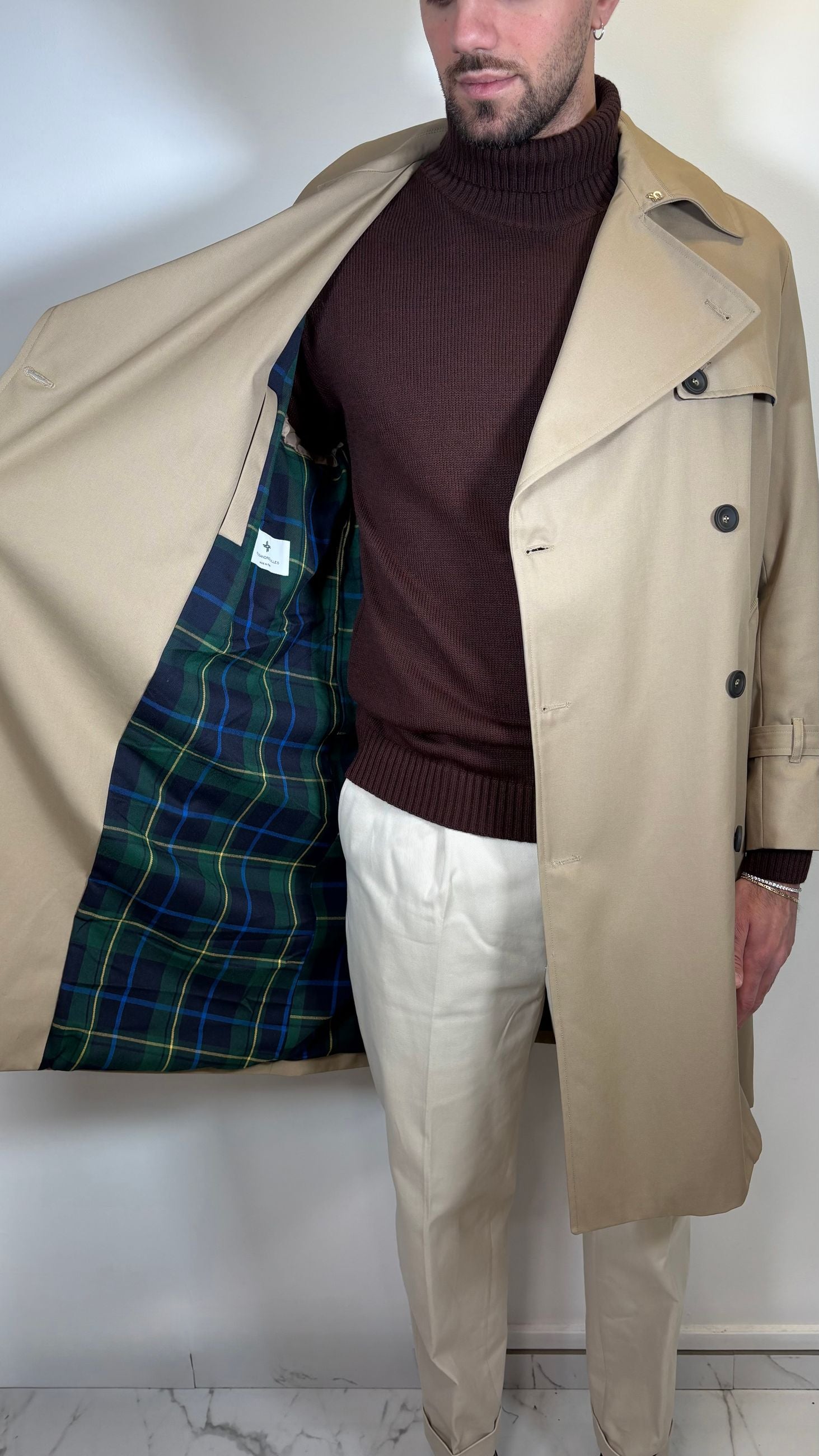 TRENCH DOPPIO PETTO - ALESSANDRO GILLES